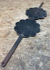 altes Waffeleisen Gusseisen