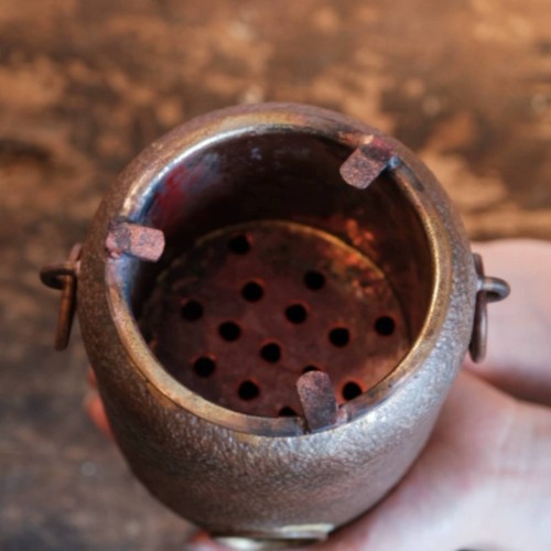 Handgehämmerter teestove - handgehämmerter,