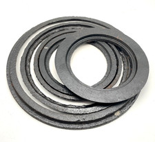 Antike Ofenringe aus Eisen