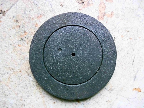 Antike gusseiserne ofenplatten - antike,