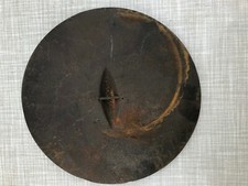 Antike Gusseiserne Ofenplatte