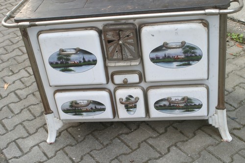 Gussofen kanonenofen herd - gussofen,