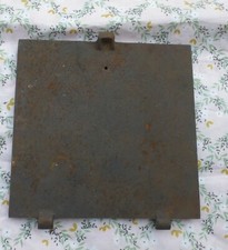 alte Ofenplatte Gußeisen